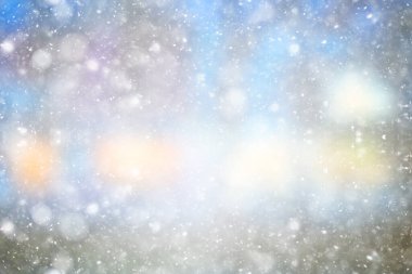 soyut mavi arka plan kar taneleri, yeni yıl, ışıltı tasarımı