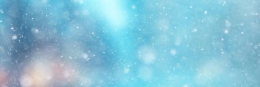 soyut mavi arka plan kar taneleri, yeni yıl, ışıltı tasarımı