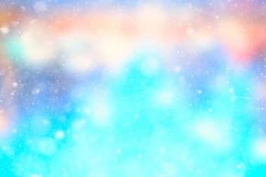 soyut mavi arka plan kar taneleri, yeni yıl, ışıltı tasarımı