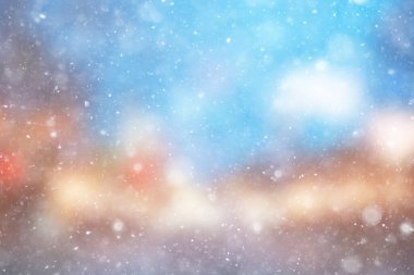 soyut mavi arka plan kar taneleri, yeni yıl, ışıltı tasarımı