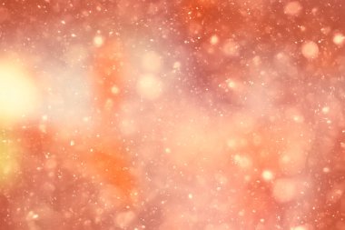 kar soyut sıcak ışıltı arka plan, kış Noel tasarımı