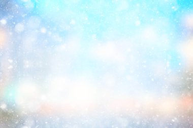 soyut mavi arka plan kar taneleri, yeni yıl, ışıltı tasarımı