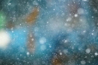 soyut beyaz ışık bulanık kar arkaplanı, büyüleyici noel ışıltısı tasarımı