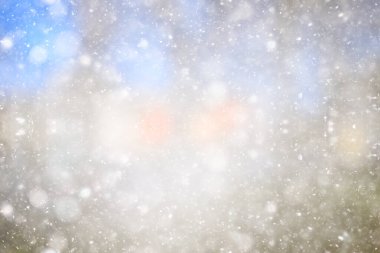 soyut beyaz ışık bulanık kar arkaplanı, büyüleyici noel ışıltısı tasarımı