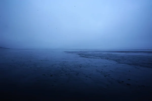 Winter Meer Achtergrond Ijs Landschap Abstracte Seizoensgebonden Koude — Stockfoto