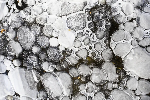 Buz birikintisi arka plan soyut, kış mevsimsel soğuk mavisi