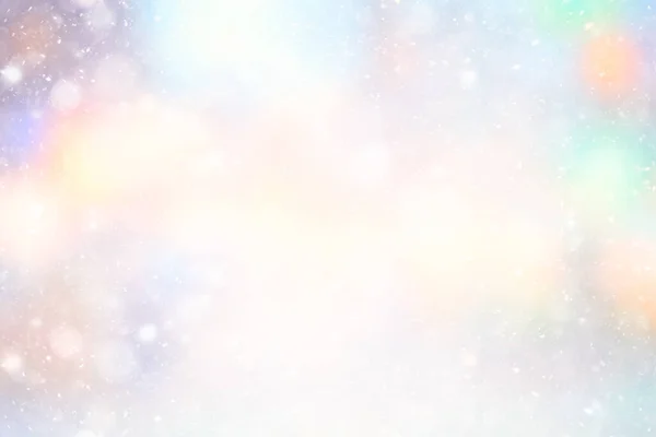 Abstraktes Weißes Licht Verschwommener Schnee Hintergrund Glamour Weihnachten Glühen Design — Stockfoto