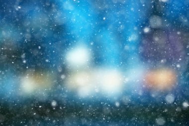 soyut mavi arka plan kar taneleri, yeni yıl, ışıltı tasarımı