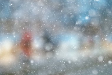 soyut beyaz ışık bulanık kar arkaplanı, büyüleyici noel ışıltısı tasarımı