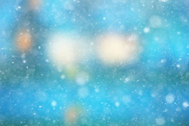 soyut mavi arka plan kar taneleri, yeni yıl, ışıltı tasarımı