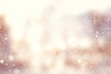 kar soyut sıcak ışıltı arka plan, kış Noel tasarımı