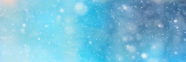 soyut mavi arka plan kar taneleri, yeni yıl, ışıltı tasarımı