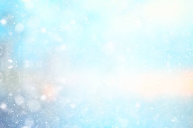 soyut mavi arka plan kar taneleri, yeni yıl, ışıltı tasarımı