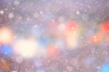 soyut beyaz ışık bulanık kar arkaplanı, büyüleyici noel ışıltısı tasarımı