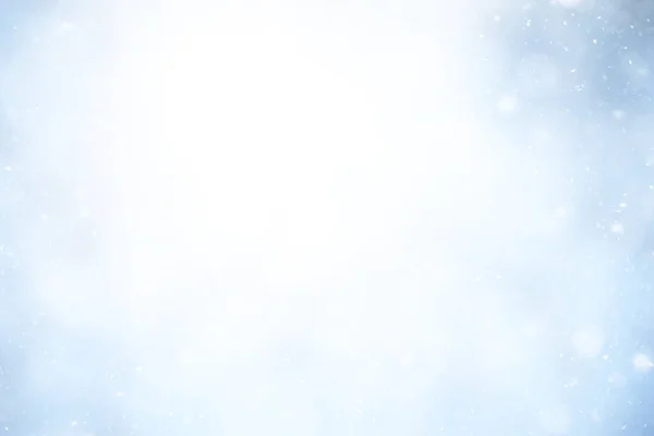 Abstract Wit Licht Wazig Sneeuw Achtergrond Glamour Kerst Gloed Ontwerp — Stockfoto
