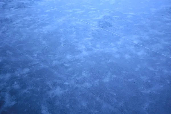 Eispfütze Hintergrund Abstrakt Winter Saisonal Kaltblau — Stockfoto