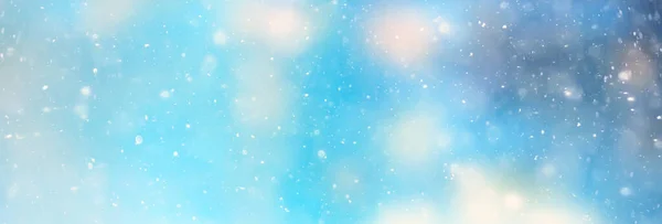 Абстрактний Синій Фон Сніжинки Новий Рік Сяючий Дизайн — стокове фото