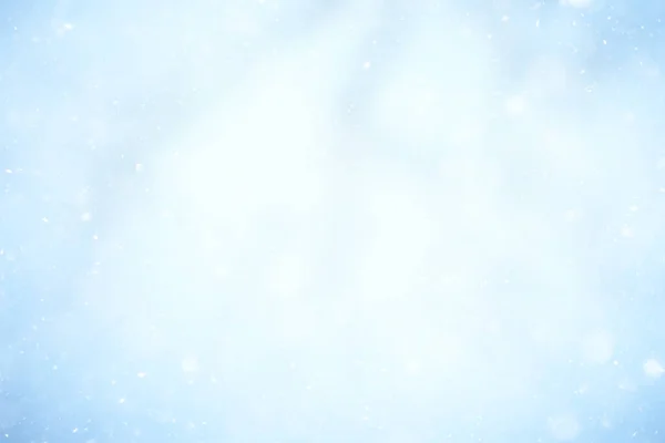 Αφηρημένο Μπλε Φόντο Νιφάδες Χιονιού Νέο Έτος Λάμψη Σχεδιασμό — Φωτογραφία Αρχείου