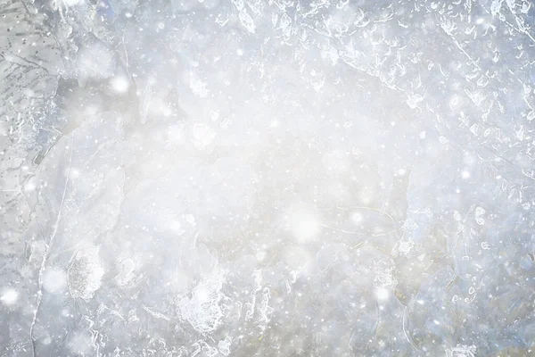Śnieg Lód Miękkie Białe Tło Zamazana Zima Tapety Puste — Zdjęcie stockowe