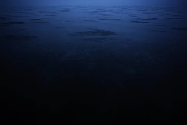 氷の水たまりの背景抽象的な冬の季節の冷たい青 — ストック写真