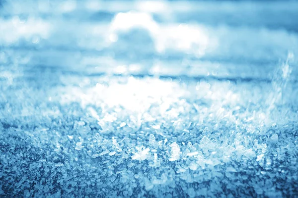Textur Eis Herbst Abstraktes Eis Frost Frostigen Hintergrund — Stockfoto