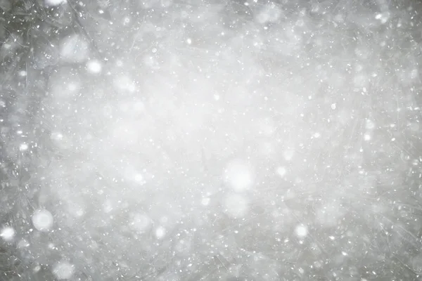 Neve Ghiaccio Morbido Sfondo Bianco Sfocato Inverno Carta Parati Bianco — Foto Stock