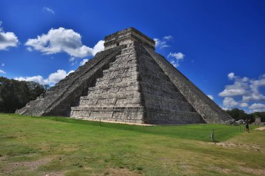 Meksika Piramitleri Maya antik şehri, Kolombiya öncesi manzara, Chicago Maya