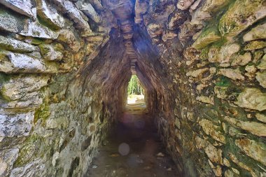 Meksika Piramitleri Maya antik şehri, Kolombiya öncesi manzara, Chicago Maya