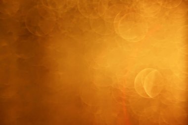 Altın bokeh bulanık çember arka plan, soyut bulanık tasarım deseni