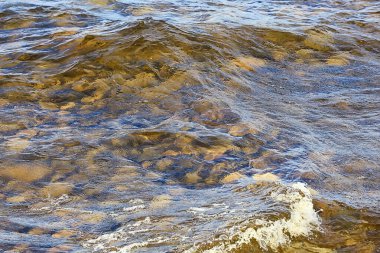 şeffaf su taşları alt doku, soyut su arka plan doğa