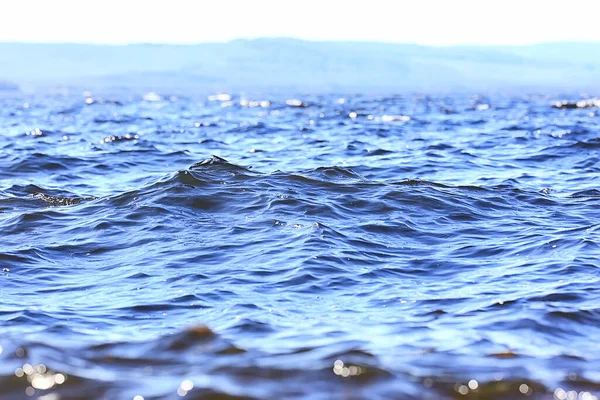 Абстрактный Фон Текстура Морская Голубая Вода Волны Рябь Океане Морской — стоковое фото