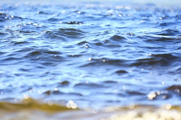 Abstraktní Pozadí Textura Moře Modrá Voda Vlny Vlnky Oceánu Moře — Stock fotografie