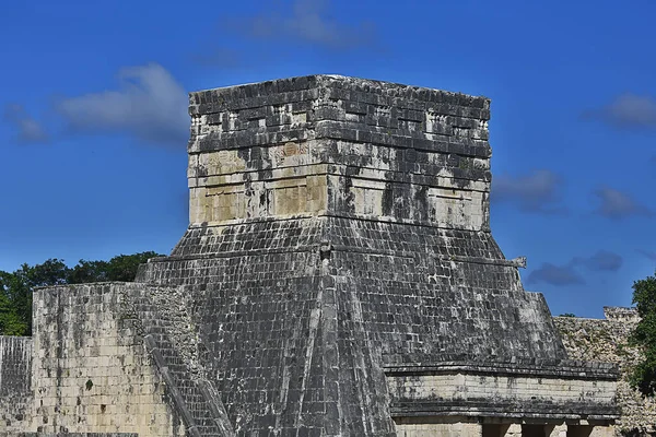 Mexico Pyramids Mayan Ancient City Landscape Pre Columbian America Chicenica — Stock Photo, Image