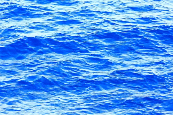 Fond Abstrait Texture Mer Eau Bleue Vagues Ondulations Sur Océan — Photo