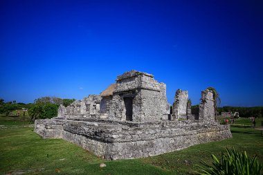 Meksika Piramitleri Maya antik şehri, Kolombiya öncesi manzara, Chicago Maya