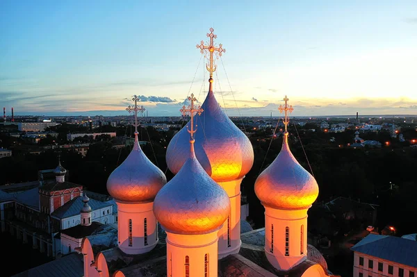 Vologda Kremlin 파노라마 에서의 러시아 대성당 — 스톡 사진