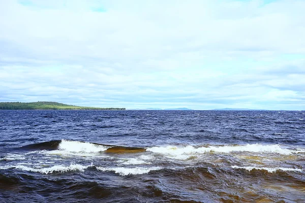 Stones Lakeside Landscape Coast View — Stock Photo, Image