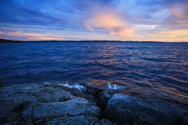 Finland Pohled Jezero Letní Vodní Odraz Skandinávie — Stock fotografie