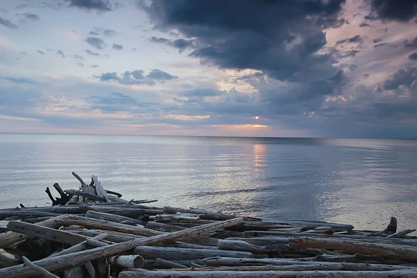 Finland Uitzicht Het Meer Zomer Waterreflectie Scandinavië — Stockfoto