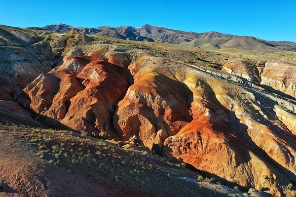 Aktru Panorama Las Montañas Altai Montaña Pico Paisaje Verano Rusia — Foto de Stock