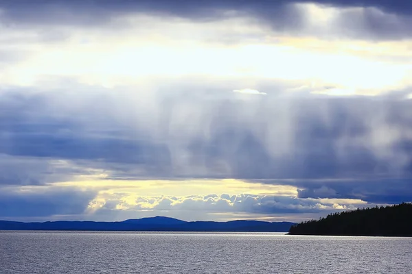 Finland Vue Sur Lac Été Reflet Eau Scandinavie — Photo