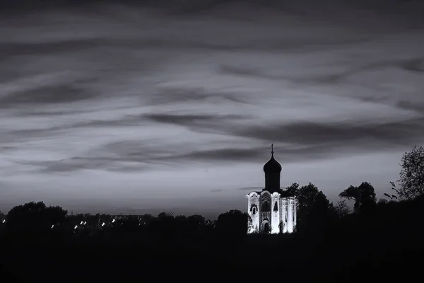 Religion Architecture Russia Orthodox Temple Church Landscape — Stock Photo, Image