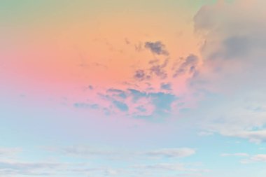 gündoğumu gökyüzü suluboya renkleri, güzel soyut doğa duvar kağıdı