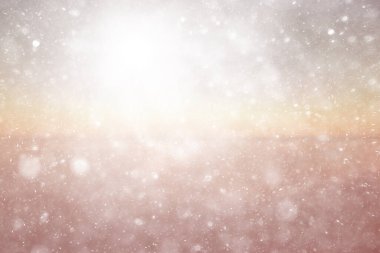 Soyut kar arkaplanı kar tanelerinin gradyanı