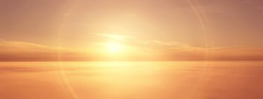 bulutlu hava aracı görünümü günbatımı soyut hava