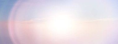 gündoğumu gökyüzü suluboya renkleri, güzel soyut doğa duvar kağıdı