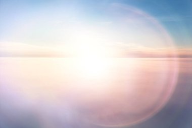 gündoğumu gökyüzü suluboya renkleri, güzel soyut doğa duvar kağıdı