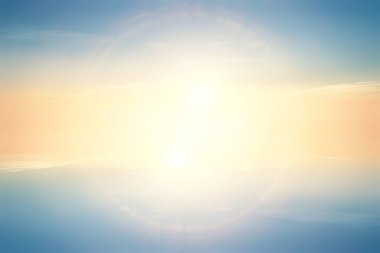 gündoğumu gökyüzü suluboya renkleri, güzel soyut doğa duvar kağıdı