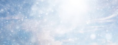 Soyut kar arkaplanı kar tanelerinin gradyanı