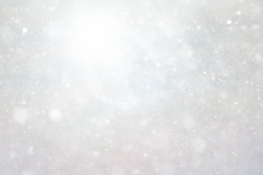 Soyut kar arkaplanı kar tanelerinin gradyanı